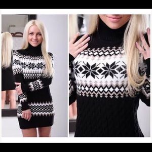 Sweater dress. Worn once. Very cute.